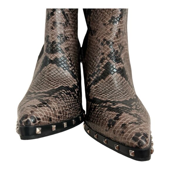 Charles By Charles David Snake Print Ankle Boots - Picture 10 of 14